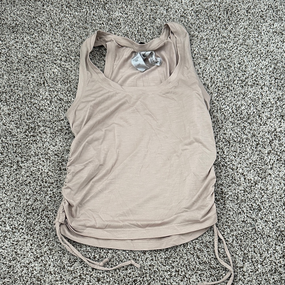 Lorna Jane Women's Beige Tank Top